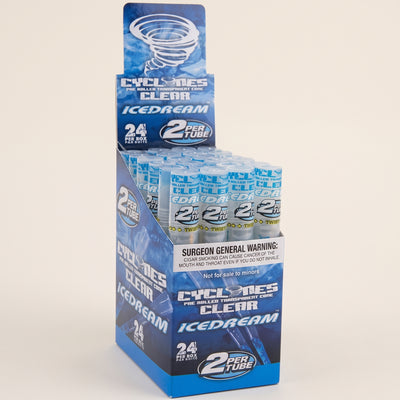 Cyclones 2pk Klear Ice Dream 24bx, light background