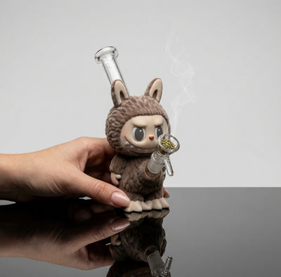 6.1" Small Size Forest Sprite Water Pipe(flannel Surface) | PVC
