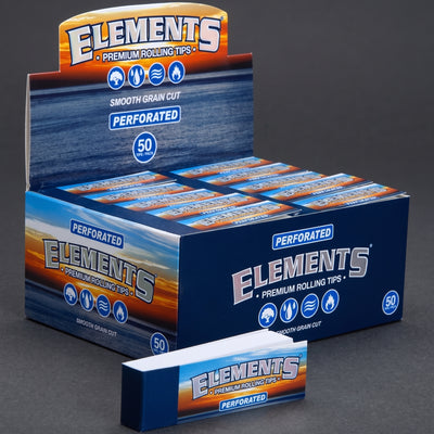 Elements Classic Perforated Rollup Tips 50bx