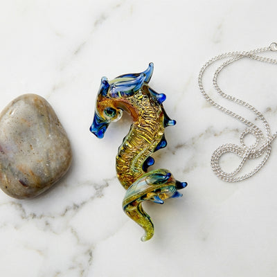 2″ Peaselburg Dichro Dragon Pendant