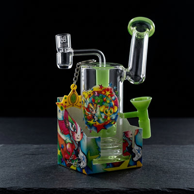 7″ Linda Biggs Fairy Rig Box Set on dark slate surface - Oil Slick Pad