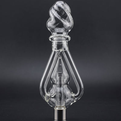 Flame Glass Recycler Nectar w/ Screw on Tip Box Set