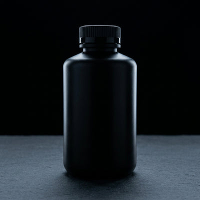 Grunge Off Glass Cleaner on dark slate surface - Oil Slick Pad
