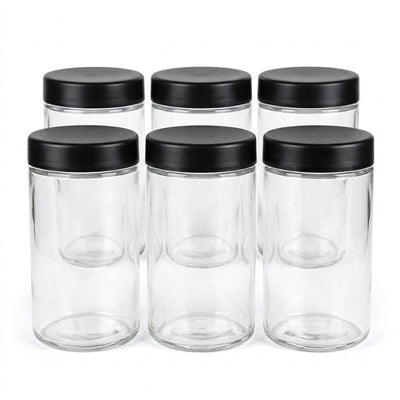 Group - Six jars arranged