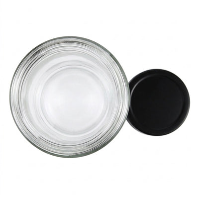 Detail - Top-down open jar view