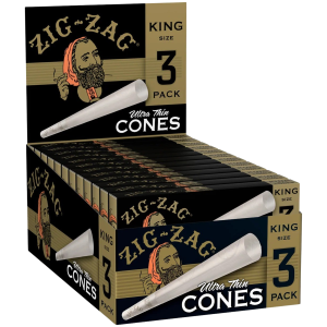 ZIG ZAG KING SIZE CONES CARTON