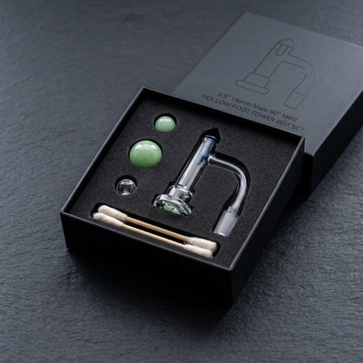 3.5″ 14 M 90° MINI HOLLOW FOOT TOWER BOX SET - lifestyle product photography