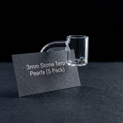 3mm Stone Terp Pearls (5 Pack) - lifestyle product photography