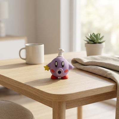 4.5" Silicone Kirby Rig - lifestyle product photography