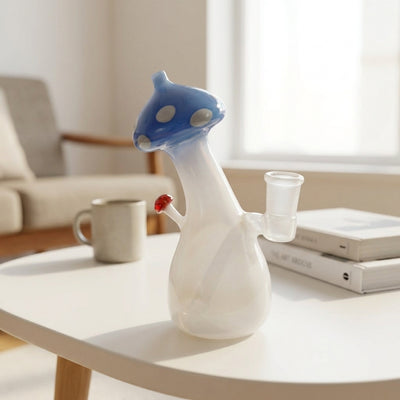 6.5″ Mushroom Rig - lifestyle product photography
