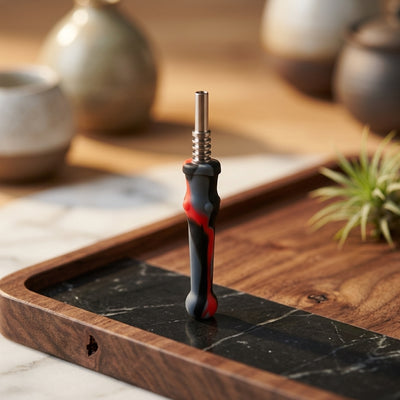 6.6'' nectar collector - lifestyle product photography