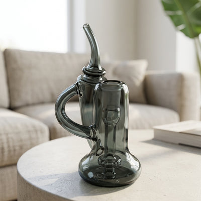 6″ Full Color Cone Drain Recycler - lifestyle product photography