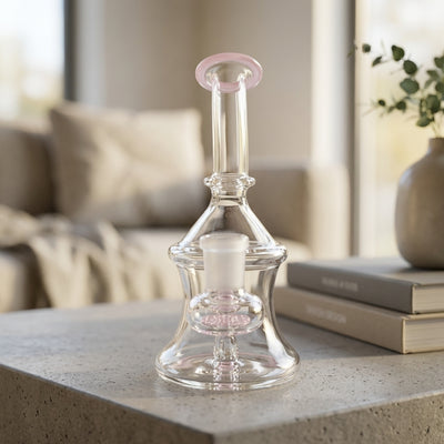 6″ Maria Neck Hourglass Rig - lifestyle product photography