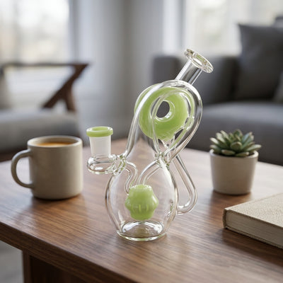 7.5" Encore Infinity Loop Recycler - lifestyle product photography