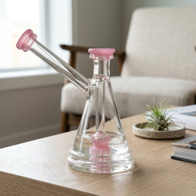 7" Color Accent Cone Base Rig (one off) - lifestyle product photography