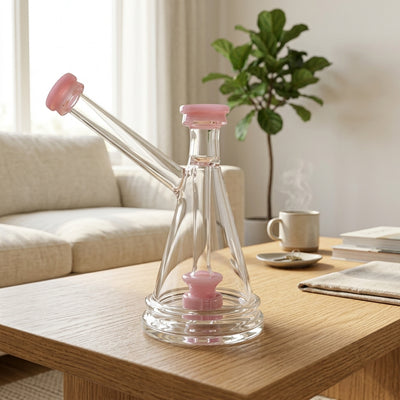 7" Color Accent Cone Base Rig - lifestyle product photography