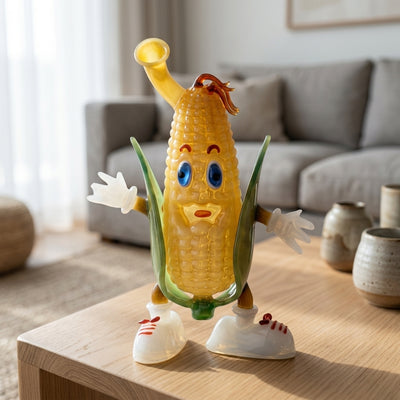 7" Corn Man w/ Shoes Rig - lifestyle product photography