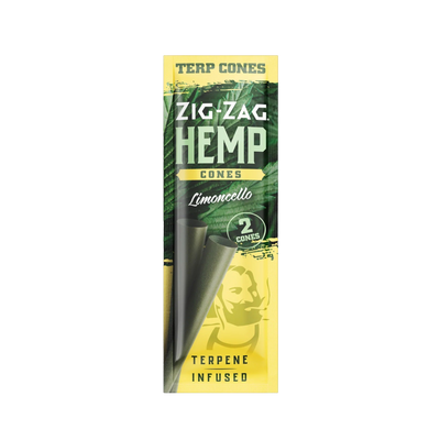 ZIG ZAG TERPENE INFUSED HEMP CONES CARTON – LIMONCELLO