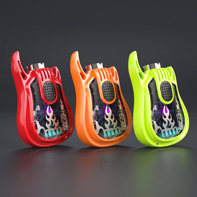 LOOKAH Guitar 510 Battery (350mAh) in Red, Orange and Neon Green