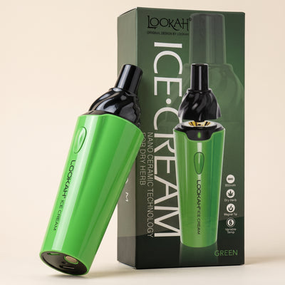 Lookah Ice Cream Dry Herb Vaporizer (950mah), light background