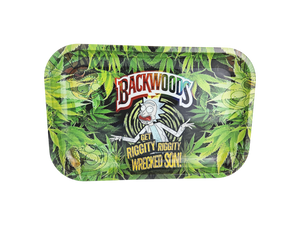 Medium Rolling Tray, printed design