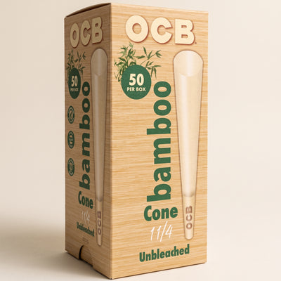 OCB Bamboo 1 ¼ Cones Tower, light background