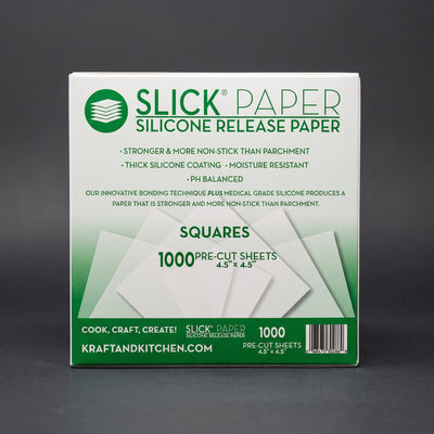 Oil Slick Non-Stick PRECUT Paper 4.5"x 4.5"