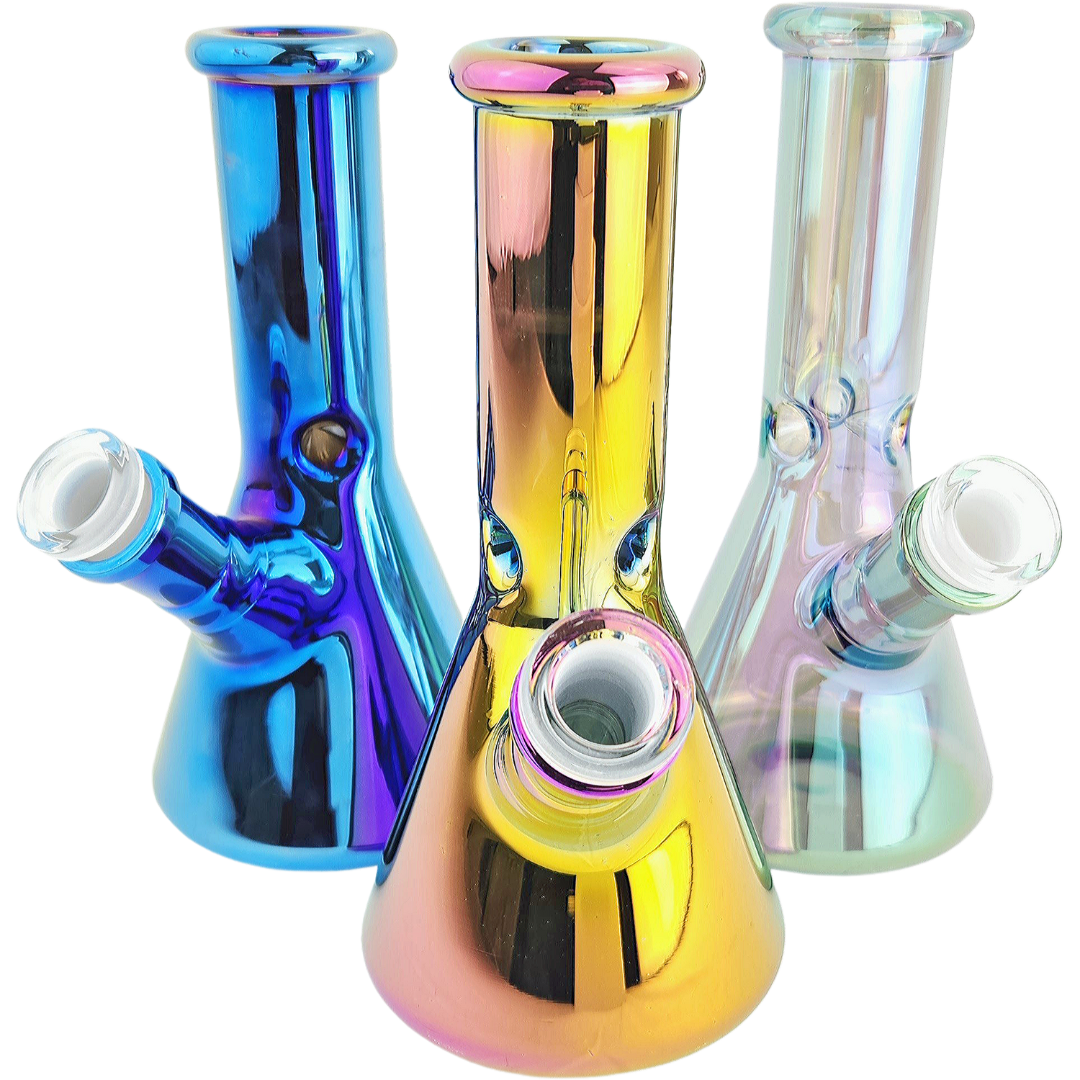6.5" Iridescent Beaker