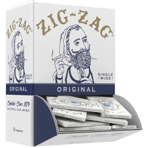 Zig Zag  Original White Papers Promo Display