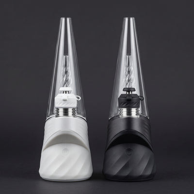 Puffco Peak Pro 3DXL in Pearl and Onyx