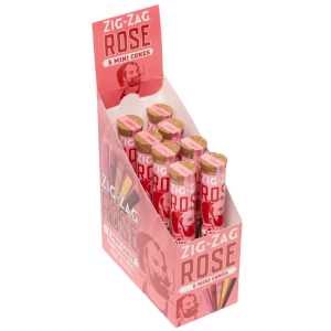 ZIG ZAG 5 PACK MINI ROSE CONES – 70MM