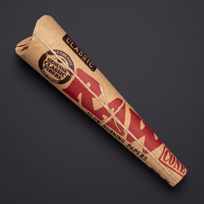 RAW Classic 6pk Pre-Roll 1 ¼ Cones 32bx