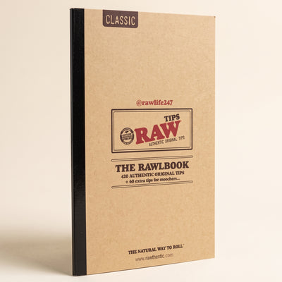 RAW Tips the Rawlbook 10 Pages 480 Tips Total 1PC, light background