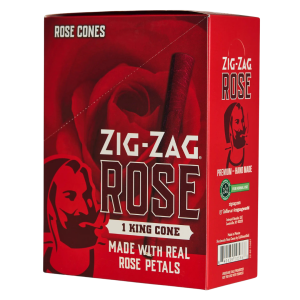 ZIG ZAG SINGLE RED KING ROSE CONE – CARTON