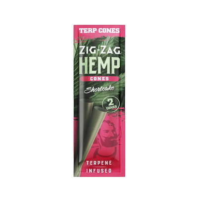 ZIG ZAG TERPENE INFUSED HEMP CONES CARTON – SHORTCAKE
