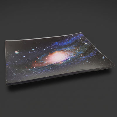 Small Shatter Resistant Glass Rolling Tray