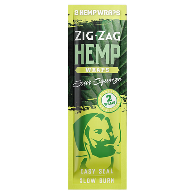 Zig Zag Hemp Wraps Npp – Sour Squeeze