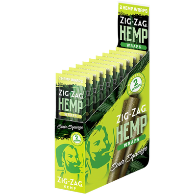 Zig Zag Hemp Wraps Npp – Sour Squeeze