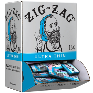 ZIG ZAG PROMO DISPLAY (48 PACK) – 1 1/4 ULTRA THIN PAPERS