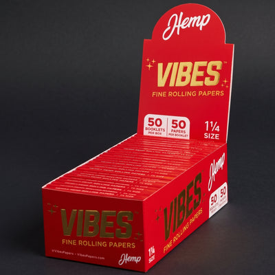 Vibes Hemp Papers Box – 1.25″
