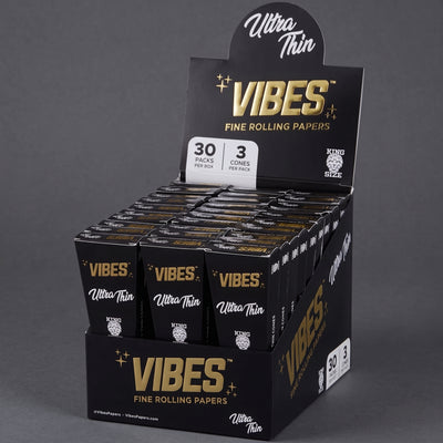 Vibes Ultra Thin Cones Box – King Size
