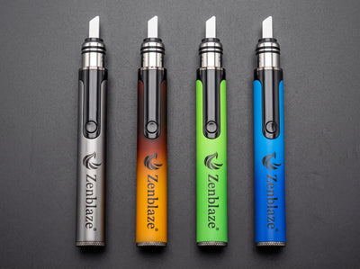 Zenblaze Hot Knife W/ LED Flashlight in Gray, Orange/Brown, Green and Blue
