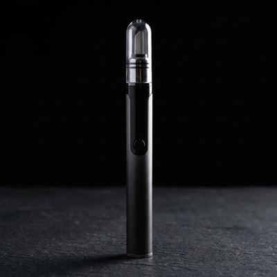 Zenblaze Hot Knife W/ LED Flashlight on dark slate surface - Oil Slick Pad
