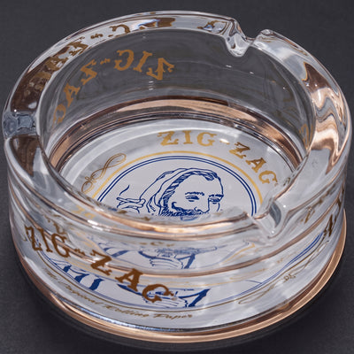 Zig Zag Glass Ashtray - Classic