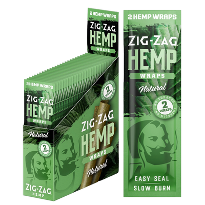 Zig Zag Hemp Wraps Npp – Natural