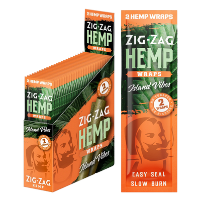 ZIG ZAG HEMP WRAPS NPP – ISLAND VIBES by VIBES