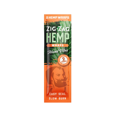 ZIG ZAG HEMP WRAPS NPP – ISLAND VIBES by VIBES
