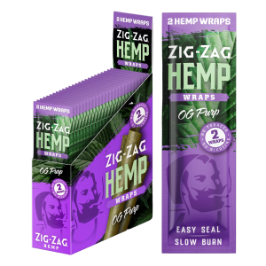 ZIG ZAG HEMP WRAPS NPP – OG PURP