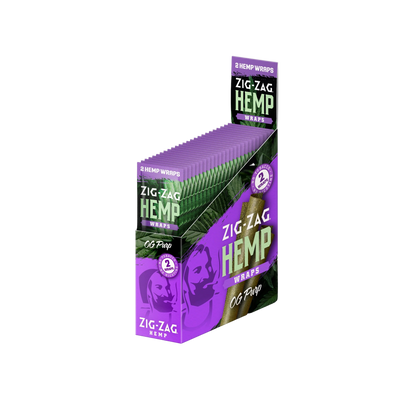 ZIG ZAG HEMP WRAPS NPP – OG PURP