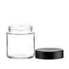 3oz Glass Jar with Black CR Lid - Oil Slick